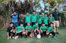 Equipo de Liga Agraria, que el fin de semana comienza el 'Salteño'.