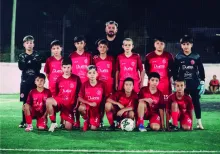 El equipo de Universitario Gen. 2015 que lidera la categoría 11 años en la Serie 1.