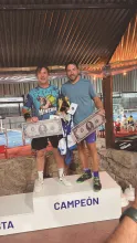 La dupla Caubarrere/ Andiarena son los  actuales campeones de la 3ª categoría.