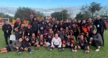 Festeja barrio Artigas tras finalizar primero e invicto primera fase.