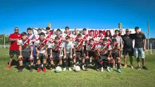 Los chicos de Progreso en la categoría Sub 18 en la Divisional B.