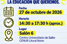 Docentes de Ciencias Sociales invitan  a Asamblea Territorial de Educación