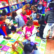 Amplio interés en escuelas para  concurrir a la Biblioteca Infantil