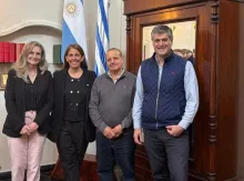 Cónsul Argentina y comercio  impulsan la agenda bilateral