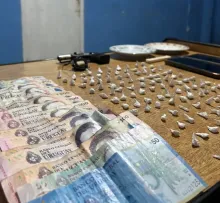 Allanamiento en presunta boca de  pasta base terminó con 5 detenidos 