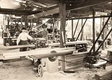 Interior del Establecimiento de Pedro Pisacco.