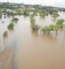 Puerto: leve tendencia a la baja con una cota máxima de 12,10 metros este lunes