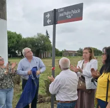 San Antonio homenajeó a  referentes de su historia con  designación de nuevas calles
