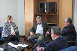 Embajador de Paraguay visitó la  Intendencia de Salto para fortalecer  vínculos de cooperación bilateral