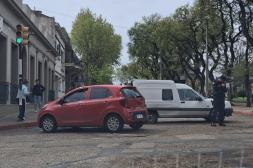 Bebé de 8 meses resultó lesionado tras violento choque en el centro