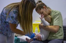 Recuerdan extensión de la  vacunación contra el VRS