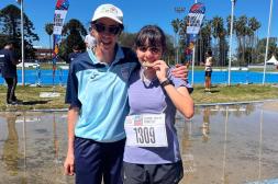 María Pía Barrios fue oro en 2000 metros llanos en los Juegos Deportivos Nacionales