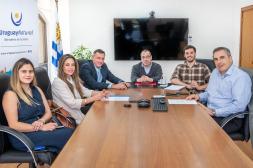 Albisu desarrolló una intensa agenda en  busca de inversión y desarrollo en Salto
