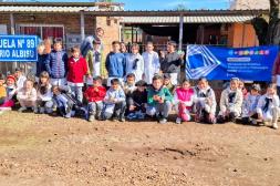 Orgullo y alegría para la Escuela Rural 89: niños clasificaron a la final de Olimpíadas de Robótica