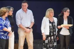 Albisu destacó ceremonia de  colación de grado del Instituto  de Formación Docente de Salto
