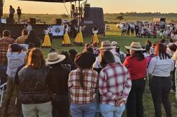 Albisu y Galliazzi acompañaron el  Festival Nacional del Joven Rural