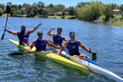 Remeros campeón: arrasó en el Nacional de Canotaje con 54 medallas