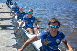 Remeros Salto recibe al Campeonato Nacional de medio fondo de canotaje
