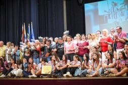 Homenaje de la Junta al fútbol femenino