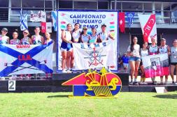 El Club Remeros de Salto se destacó en el Campeonato Uruguayo de Remo llevado a cabo en Mercedes