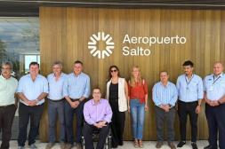 Salto consolida su conectividad aérea y autoridades y empresarios destacaron la movilidad del aeropuerto 