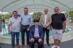 Inauguraron la nueva cubierta de  la piscina en Termas del Daymán