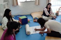 Inmujeres-MIDES y CAIF Río  Uruguay tejen redes de cuidados 