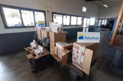 Se incautaron 100.000 cigarrillos en bodega de ómnibus interdepartamental