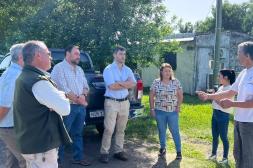 Intendencia atendió reclamos  de residentes en amplia zona