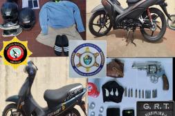 Tres imputados por rapiñas agravadas  tras balacera y allanamientos en Salto