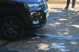 Mujer con lesiones de entidad al ser embestida por una camioneta