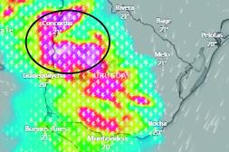 Inumet emitió un aviso especial  para este próximo fin de semana