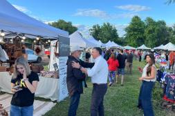 Intendente acompañó la primera jornada del evento Dale Campeón