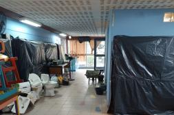 Comenzaron las obras de modernización de la Biblioteca Departamental