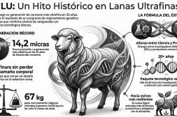 CRILU entregó la generación de carneros más ultrafina de su historia
