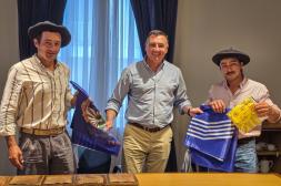 Albisu reconoció a jinetes  que representarán a Salto  en el Festival de Diamante