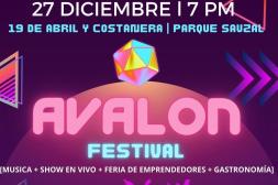 Juventud invita al "Avalon  Festival" en Parque Sauzal