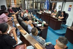 Comisión de Tránsito recibió a la  ULOSEV para articular acciones 