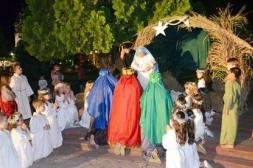 Vuelve Pesebre Viviente  y con amplia participación  en el Parque Harriague