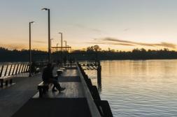 El puerto de Salto alcanza una  nueva cota mínima de 1.80 mts.