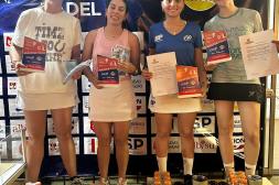 El Master Circuito Indoor coronó a Amarillo/ Yarruz en 3a categoría Libre, y en damas las campeonas son Pigurina/Muñoz