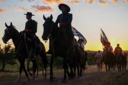 De Brum reafirma su compromiso con la  identidad oriental en Marcha al Arerunguá 