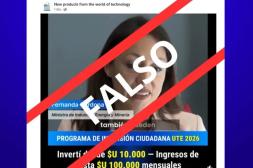 ASSE alerta por estafa a través  de llamadas mediante Whatsapp