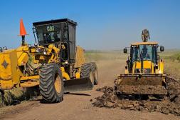 Realizan trabajos de reparación  en el acceso a Campo de Todos