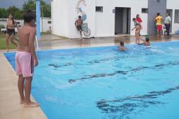 Reinauguraron la Piscina Nº 8,   única piscina pública del interior