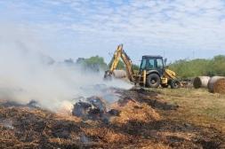 San Antonio aporto su apoyo  logístico en incendio de Ruta 31