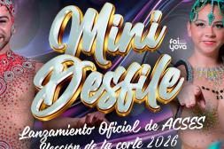 Se viene Mini Desfile de las  Escuelas de Samba de Salto 