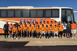 Salto FC Sub 17 juega la Copa Santiago en Brasil 