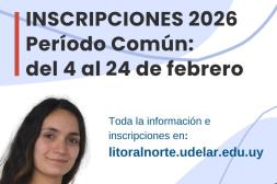 UdelaR: próxima semana comienza el período común de inscripciones para ingresar a la sede Salto en 2026