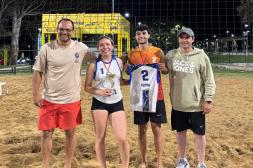 Voley Playa : Julieta Guglielmone y Nicolás Dutra ganaron en duplas mixtas 